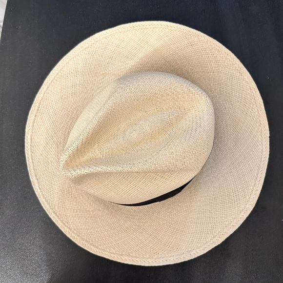 NWT J. Crew Panama Hat, 100% Toquilla Palm Sun Hat, Small/Medium - Picture 3 of 9
